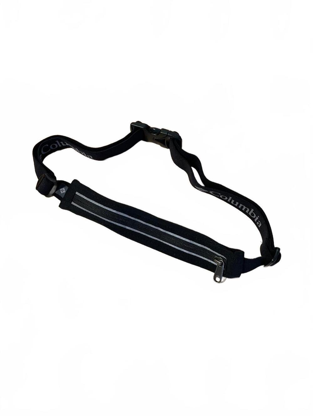 Columbia black zip waist pack